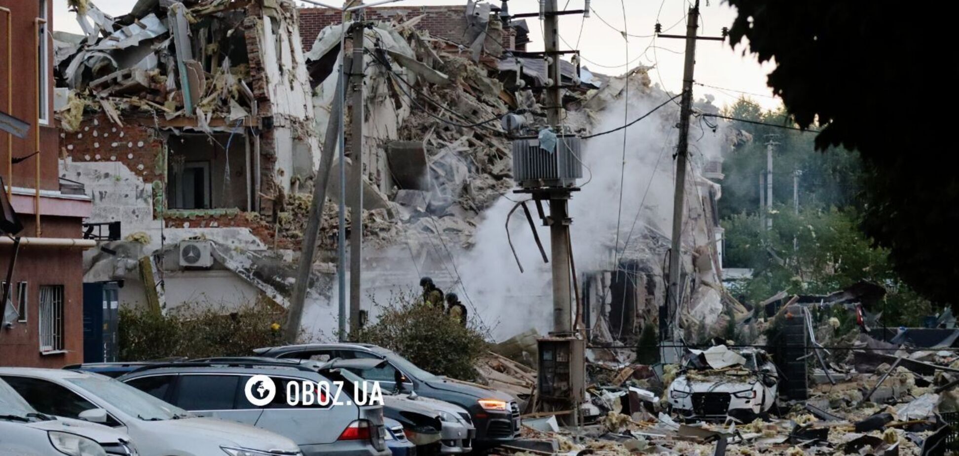 В окрестностях Киева из-за массированной атаки армии РФ одна из улиц почти полностью разрушена: видео и фото последствий