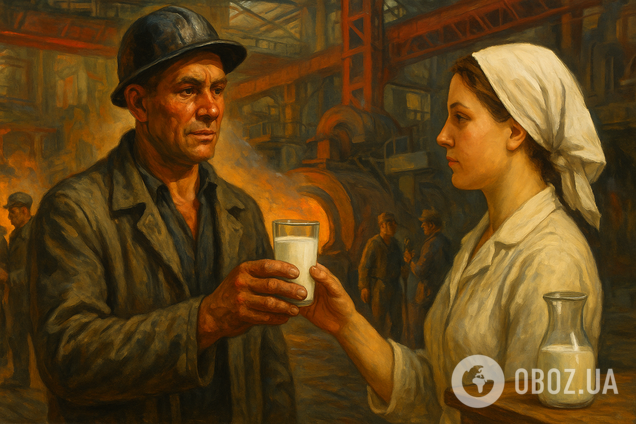 Почему в СССР раздавали молоко на работе: кто мог получить