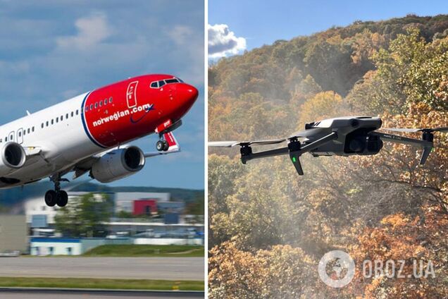 У Норвегії через дрон розвернули пасажирський літак: що відомо про інцидент