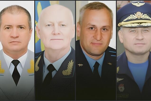 Причетні до ракетного терору українців: в ГУР оприлюднили імена командного складу дальньої авіації РФ. Фото