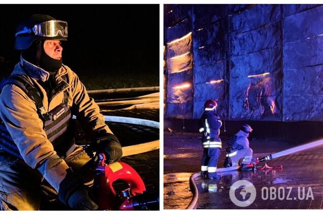 Оккупанты атаковали объект инфраструктуры в Ивано-Франковской области: произошел пожар. Фото