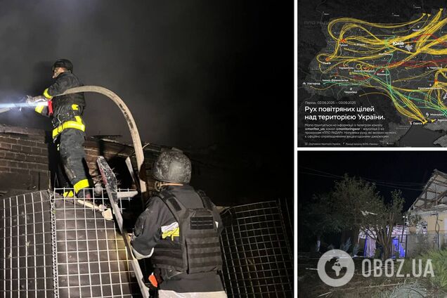 Россия запустила по Украине сотни 'Шахедов' и ракеты: есть последствия в разных областях