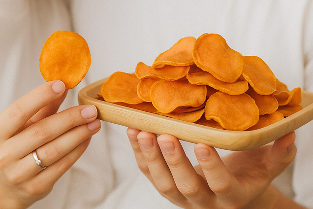 Как приготовить вкусные домашние чипсы из тыквы: вариант полезного лакомства для детей