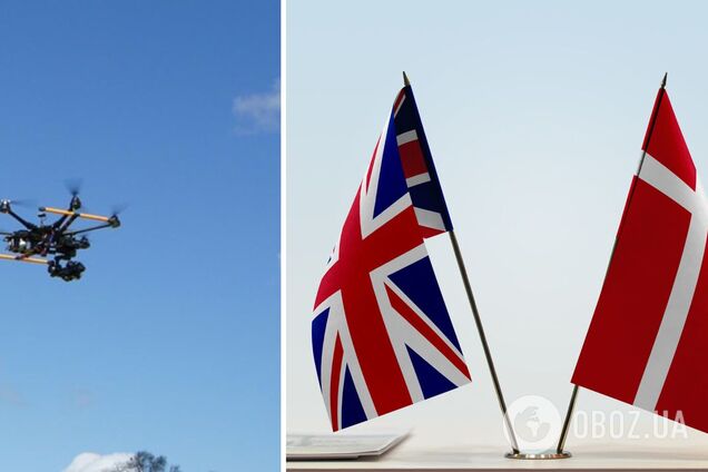 Британія розгорне в Данії засоби для протидії дронам після низки інцидентів із невідомими БПЛА