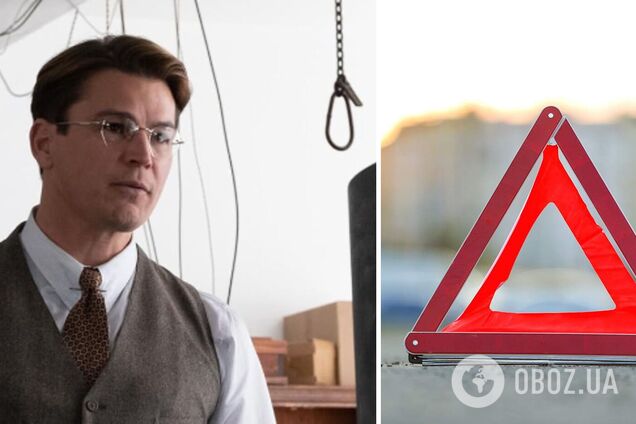 Зірка 'Оппенгеймера' потрапив у ДТП з поліцейським автомобілем: актора та патрульного госпіталізували