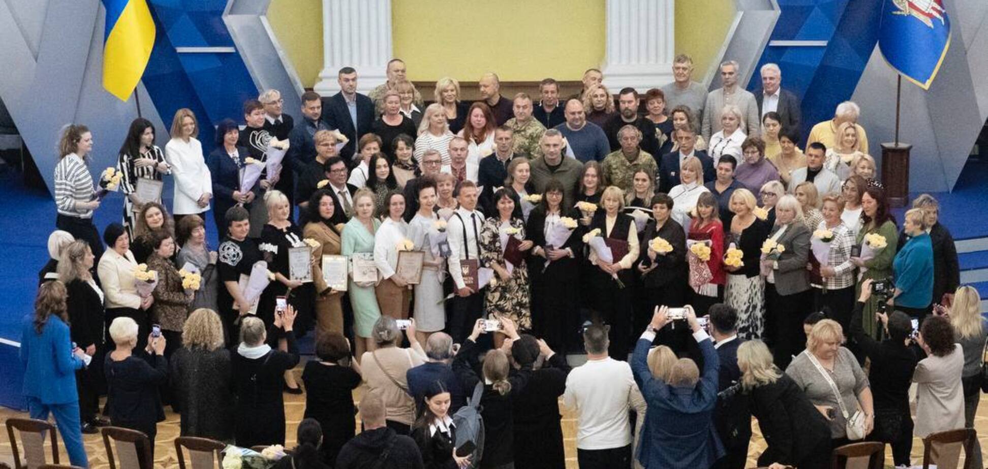 Кличко встретился с лучшими работниками образовательной отрасли Киева