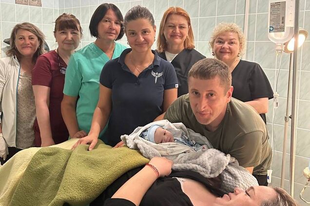 В Калуше во время российской атаки в укрытии роддома родились двое детей. Фото