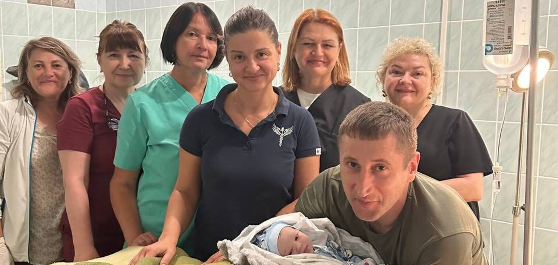 В Калуше во время российской атаки в укрытии роддома родились двое детей. Фото