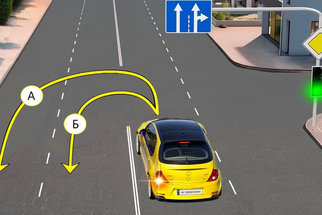 Какой разворот разрешен? Тест на знание ПДД