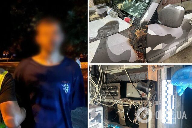 Поджигали технику и оборудование по заказу врага: в Киеве задержали двух злоумышленников. Подробности и фото