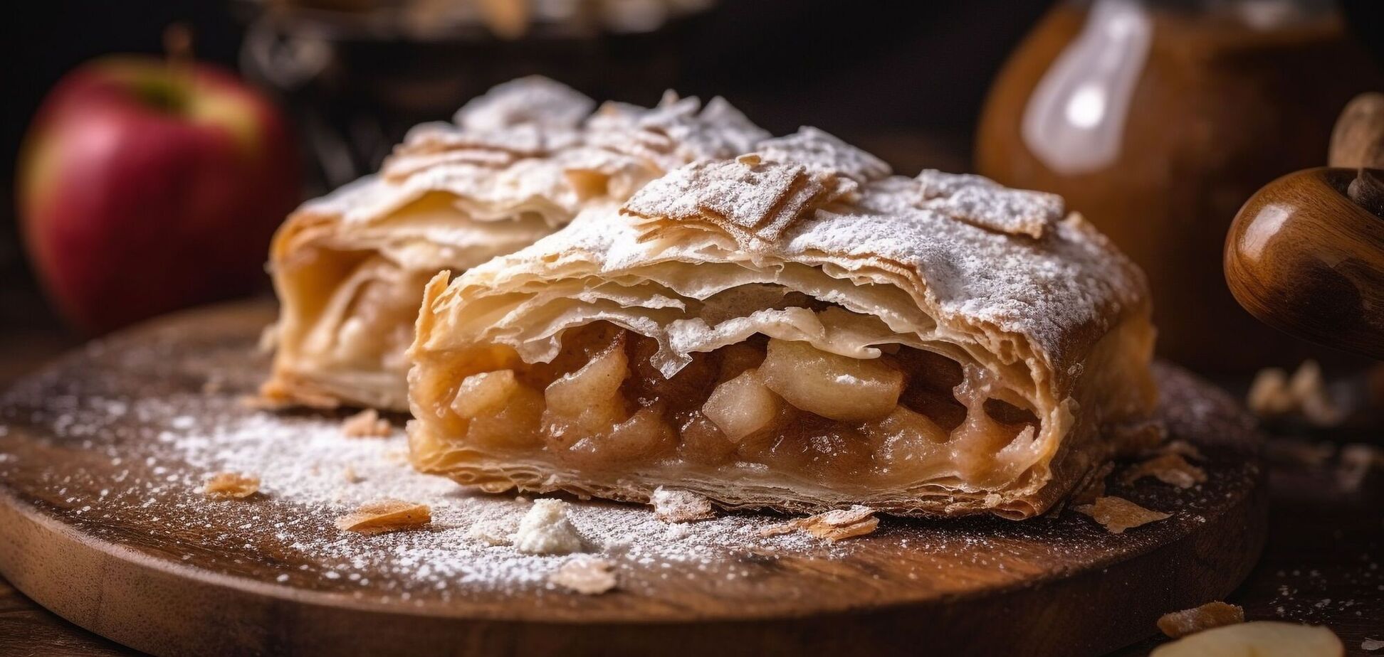 Минимум теста и максимум начинки: как приготовить вкусный домашний штрудель с яблоками