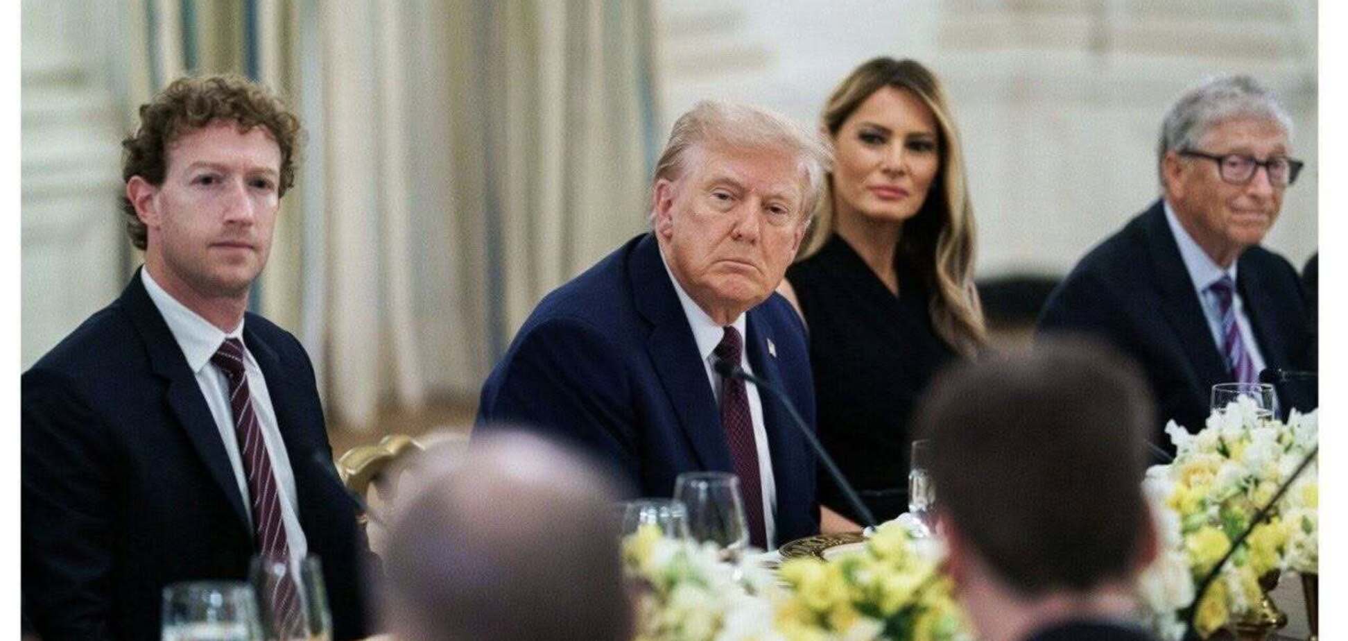 Закрытый ужин Трампа с самыми богатыми людьми Америки: президент США способен испаганить любую хорошую идею