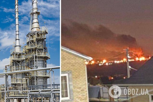 Знищено основний обʼєкт: зʼявилися деталі спецоперації ССО на Ільському НПЗ в Росії