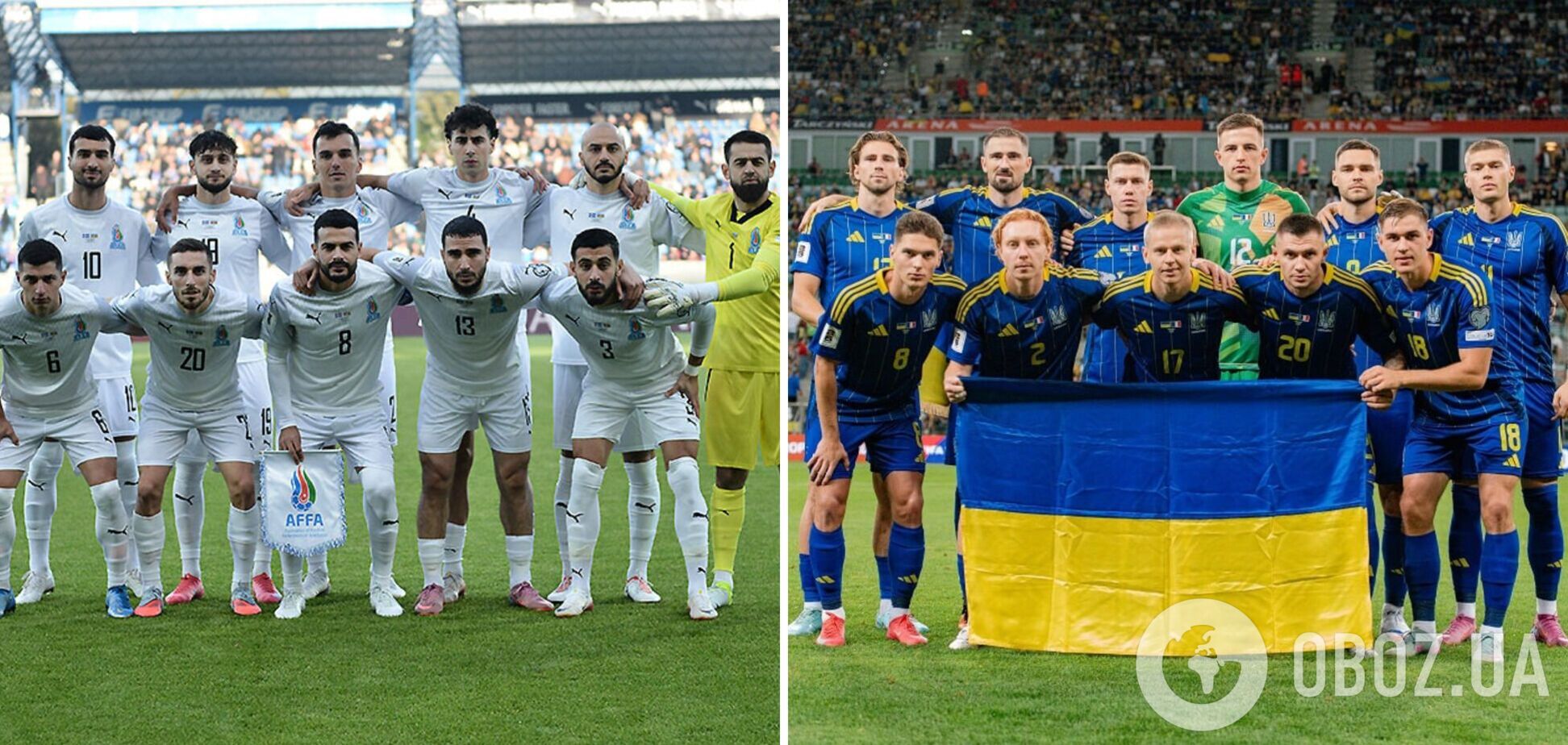 Футбол Азербайджан – Україна: хроніка та результат матчу відбору ЧС-2026 з футболу