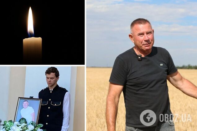Оберігав поля, дім, родину: в Одесі попрощались із фермером, якого вбив ворожий дрон. Фото