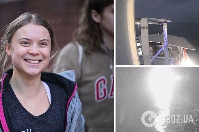 Флотилія, на якій Грета Тунберг пливла до сектору Гази, заявила про атаку дрона: у Тунісі заперечили