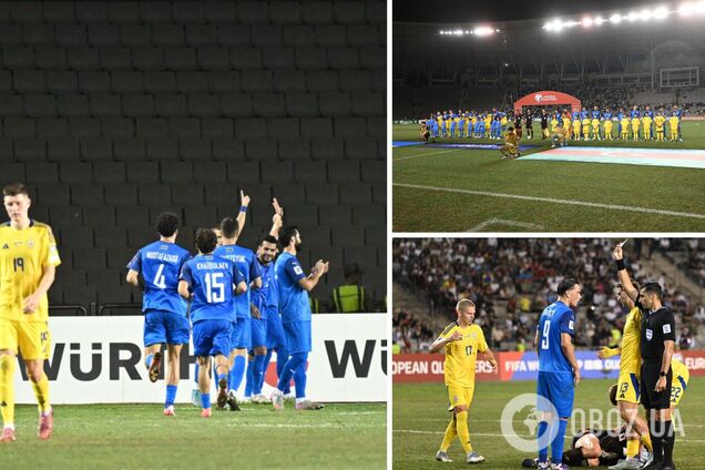 Футболисты сборной Украины устроили демарш после матча с Азербайджаном в отборе на ЧМ-2026