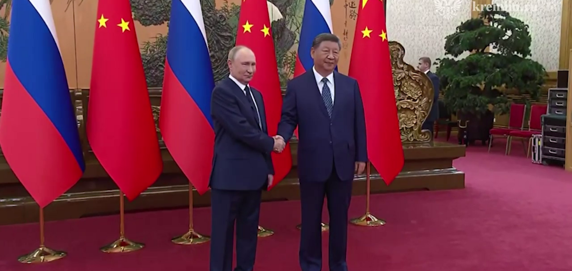 Путін і Сі Цзіньпін у Китаї 2 вересня