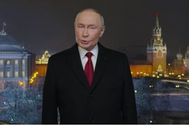 Новорічне привітання записував не справжній Путін: у мережі вказали на цікаву деталь