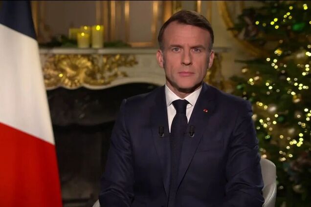 'Війна продовжує лютувати': які нові зобов’язання щодо України анонсував Макрон у новорічному зверненні
