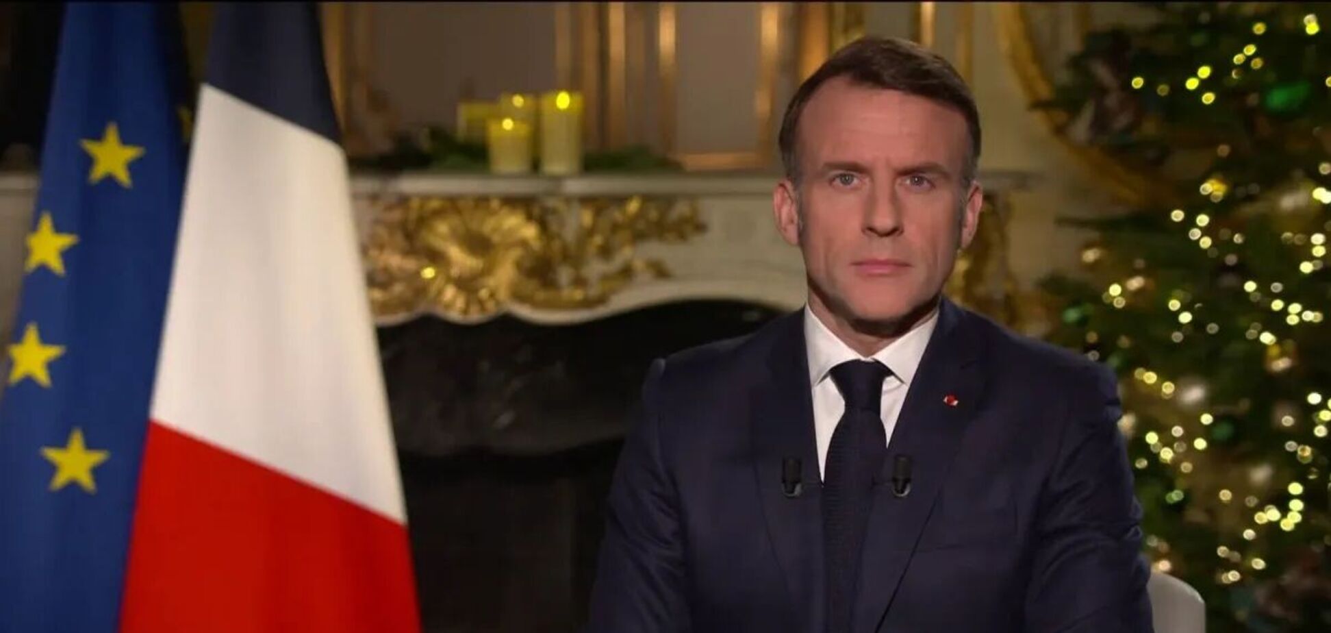 'Війна продовжує лютувати': які нові зобов’язання щодо України анонсував Макрон у новорічному зверненні