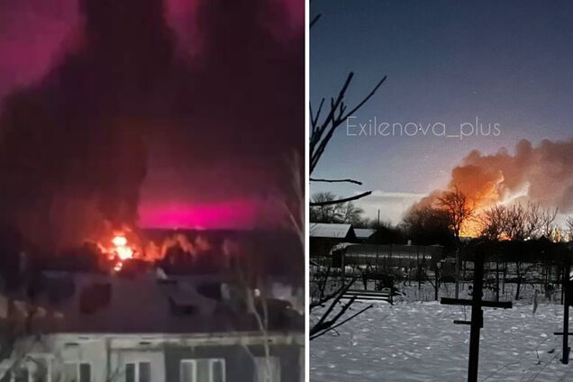 Регіони РФ під атакою БПЛА: уражено нафтобазу та НПЗ, спалахнули пожежі. Відео
