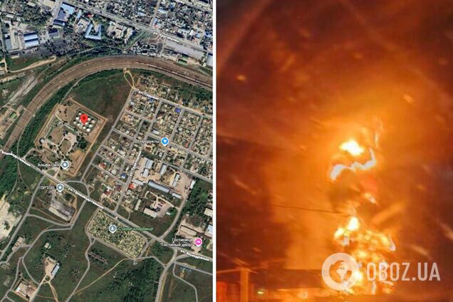 У Росії після ударів БпЛА горить нафтобаза у Волгоградській області