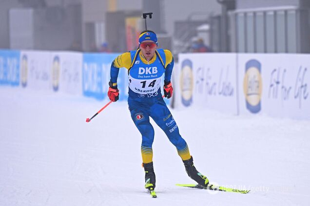 Український чемпіон світу з біатлону влаштував 'фантастику' в гонці Кубку світу. Відео