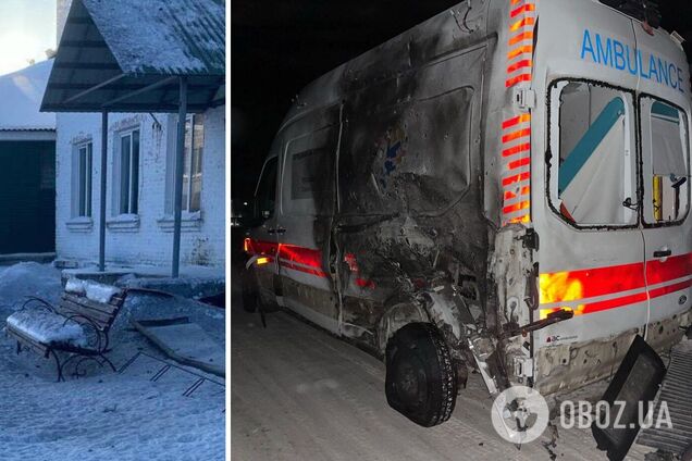 Оккупанты обстреляли музыкальную школу и скорую на Черниговщине: есть раненые. Фото
