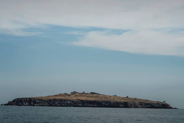 Унікальні кадри: прикордонники показали зимові краєвиди острова Зміїний. Відео