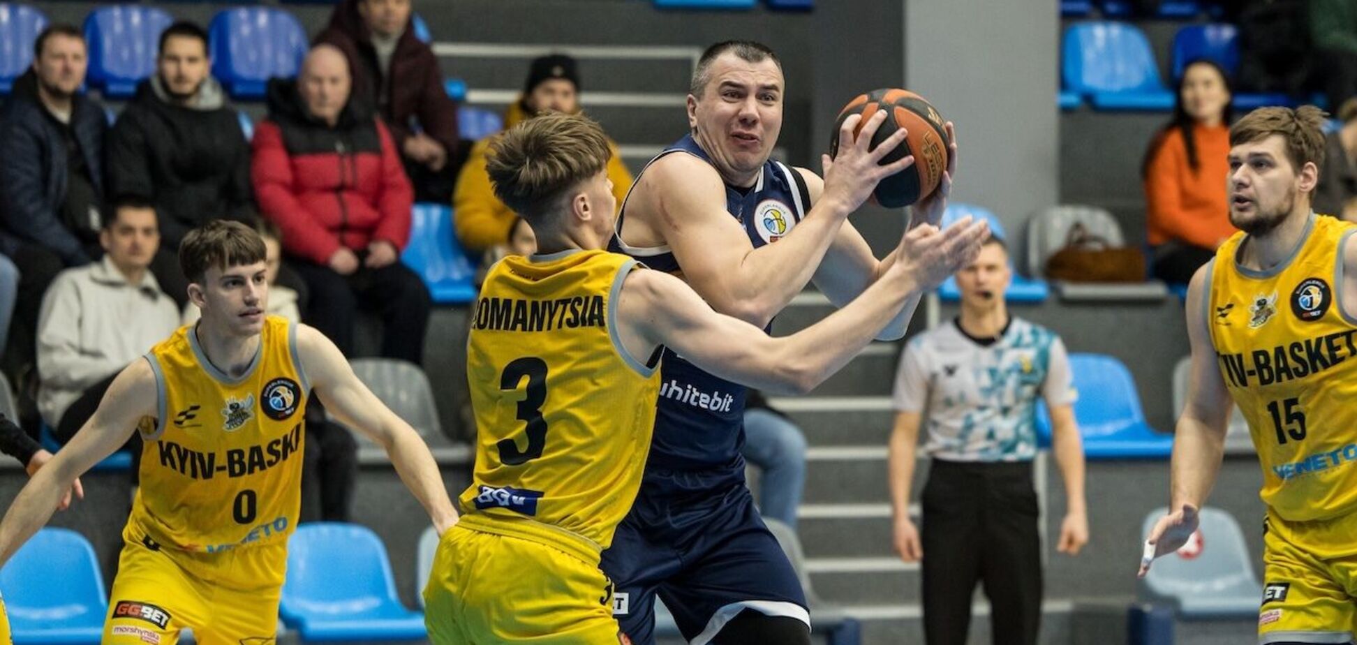 'Київ-Баскет' програв у центральному матчі туру Суперліги GGBET