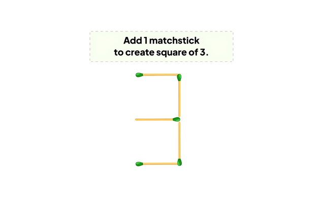 Додайте лише один сірник: головоломка для найрозумніших