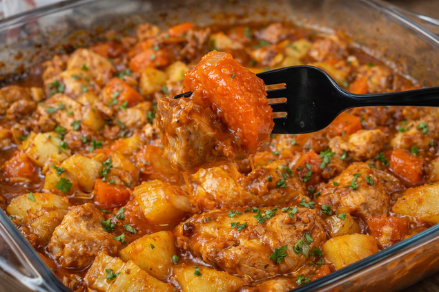 Вкусный ужин из свинины и овощей в духовке: делимся сытным рецептом