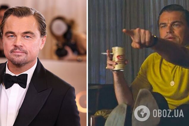 Леонардо Ди Каприо случайно повторил аж два своих легендарных мема на 'Золотом глобусе 2026'. Фото