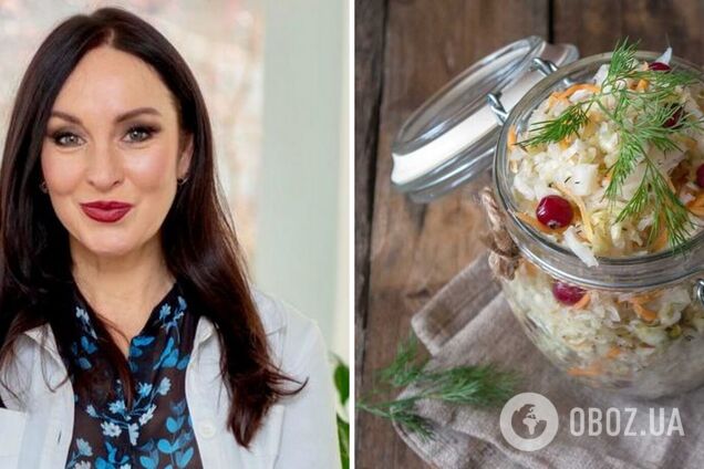 Дієтолог Оксана Скиталінська розповіла, скільки квашеної капусти потрібно з'їдати