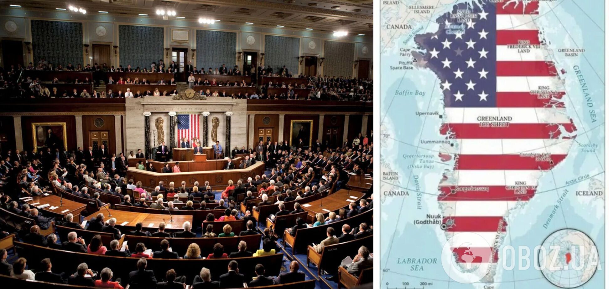 У Конгрес США внесли законопроєкт про анексію Гренландії: що відбувається