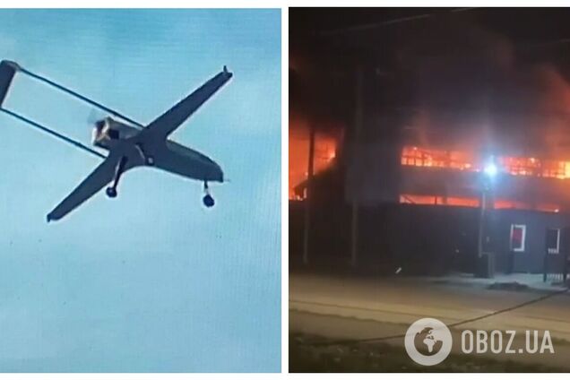 В Таганроге атакован завод 'Атлант-Аэро', занимающийся разработкой и выпуском дронов. Фото и видео