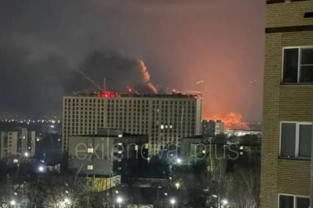 У Генштабі підтвердили ураження підприємства з виробництва БПЛА у Росії і низки цілей на окупованих територіях України. Фото і відео