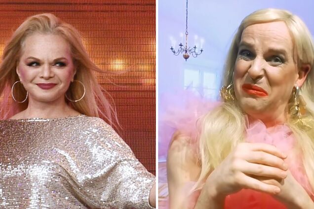 'Доведеться знову по саунах їздити...' Юрій Великий підкорив мережу пародією на Ларису Доліну, яка дружила з 'Кварталом 95'