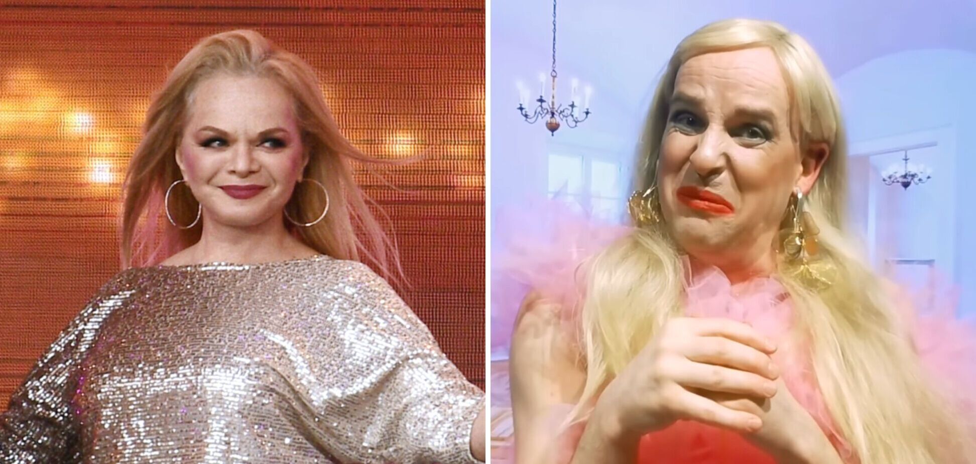 'Доведеться знову по саунах їздити...' Юрій Великий підкорив мережу пародією на Ларису Доліну, яка дружила з 'Кварталом 95'