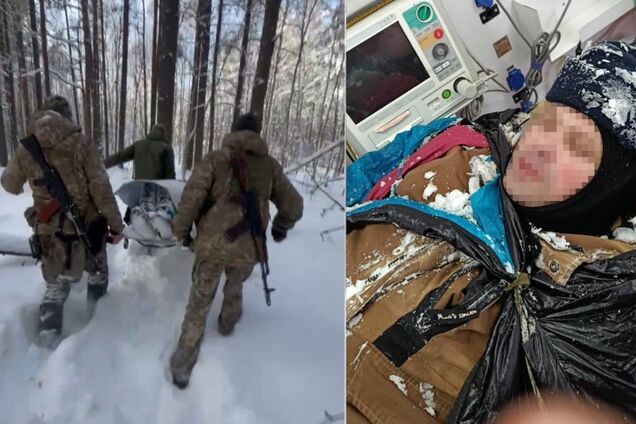 Незаконний 'маршрут' ледь не став фатальним: на Житомирщині прикордонники врятували порушника з обмороженням. Відео