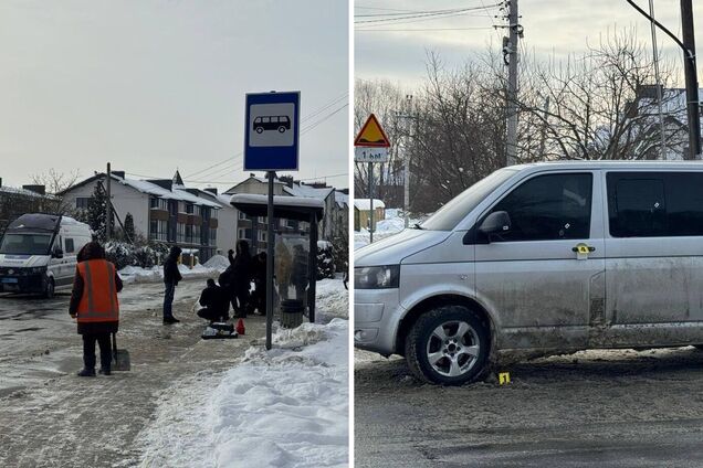 На Львівщині обстріляли авто ТЦК: у поліції заявили, що шукають ззловмисника
