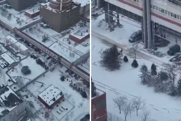 'Чи бачить це МАГАТЕ?' На Запорізькій АЕС окупанти розмістили військову техніку поруч з ядерними реакторами. Відео