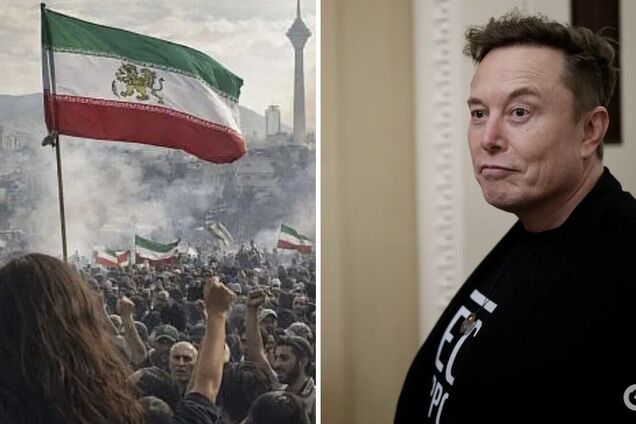 Маск зробив безкоштовним Starlink в Ірані на тлі масових протестів – Bloomberg