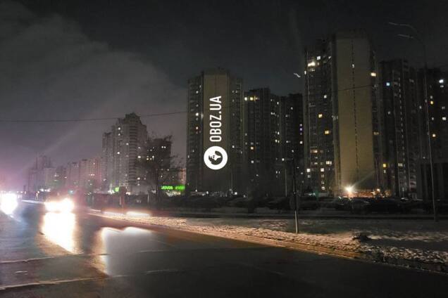 Отключение электроэнергии в Киеве в 2026 году