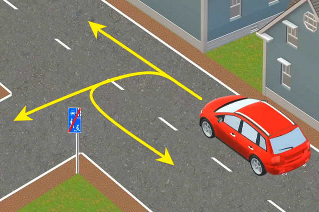 Куди може проїхати авто? Тест на знання ПДР