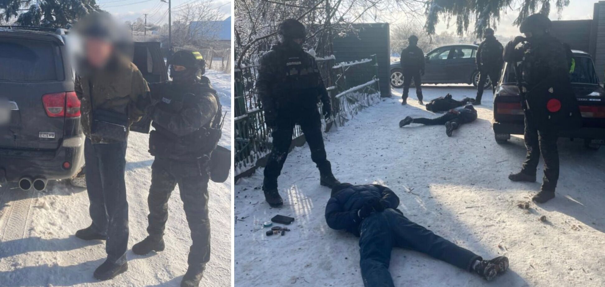 Избиение и шантаж ребенком: на Киевщине задержали злоумышленников, которые требовали у фермера $130 тысяч. Фото и видео