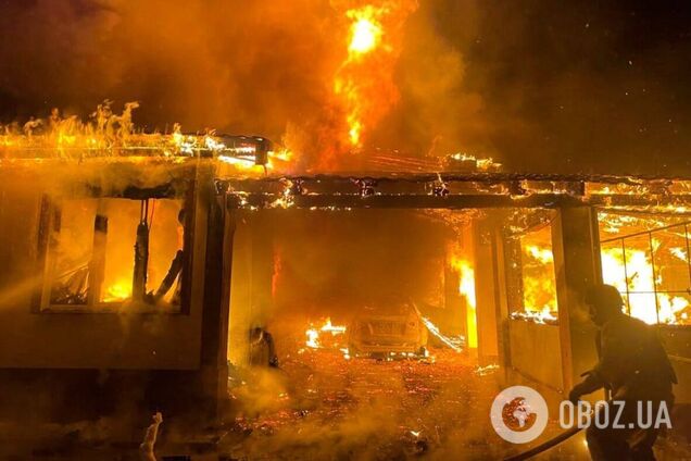 Под Киевом ночной пожар унес жизнь женщины: ее муж и дети пострадали. Подробности и фото