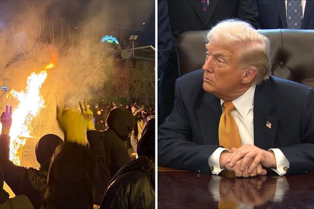 'Вбивства і страти припиняються': Трамп зробив нову заяву щодо Ірану. Відео