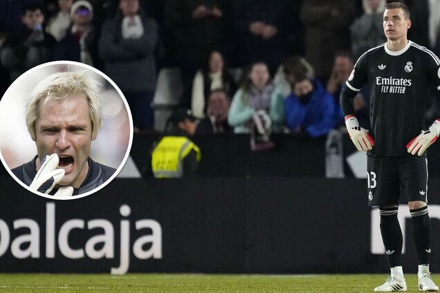 Лунина обвинили в провале 'Реала'